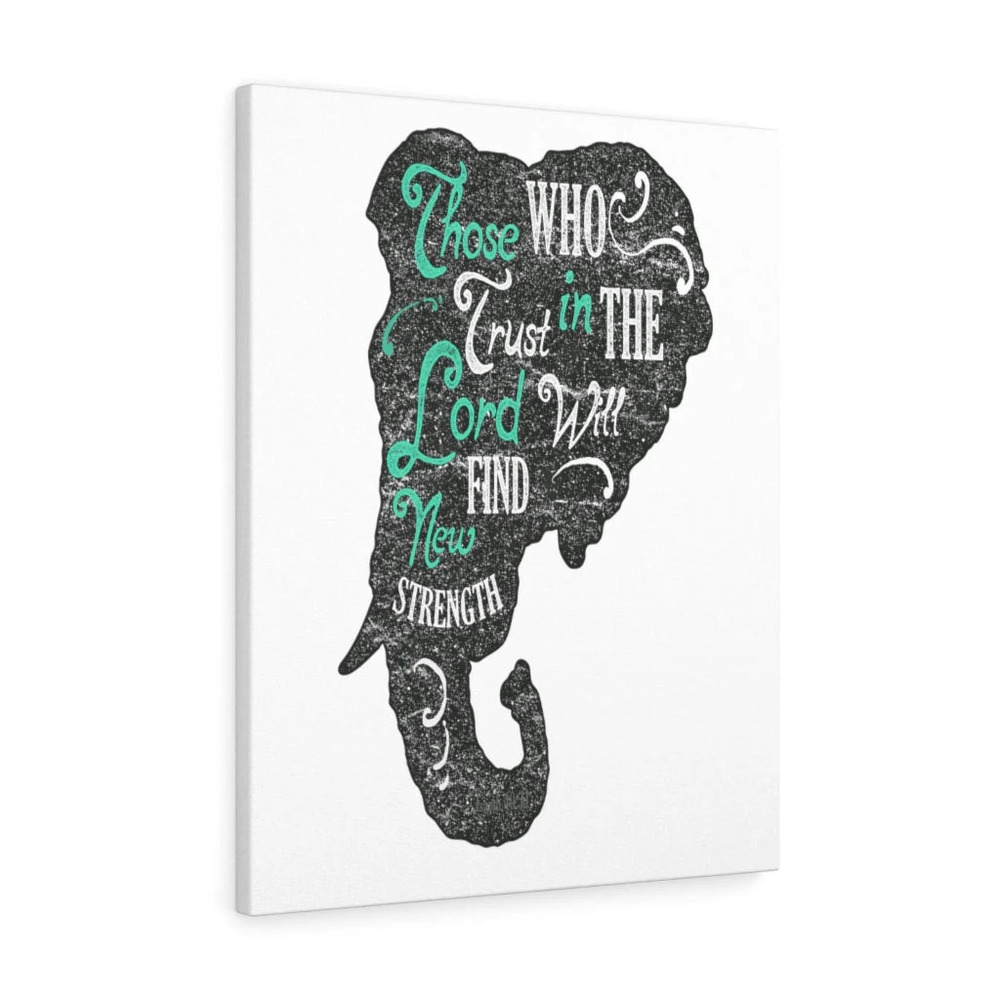 Inspirational Wall Art Trust In The Lord Wall Art Motivation for Inspiring